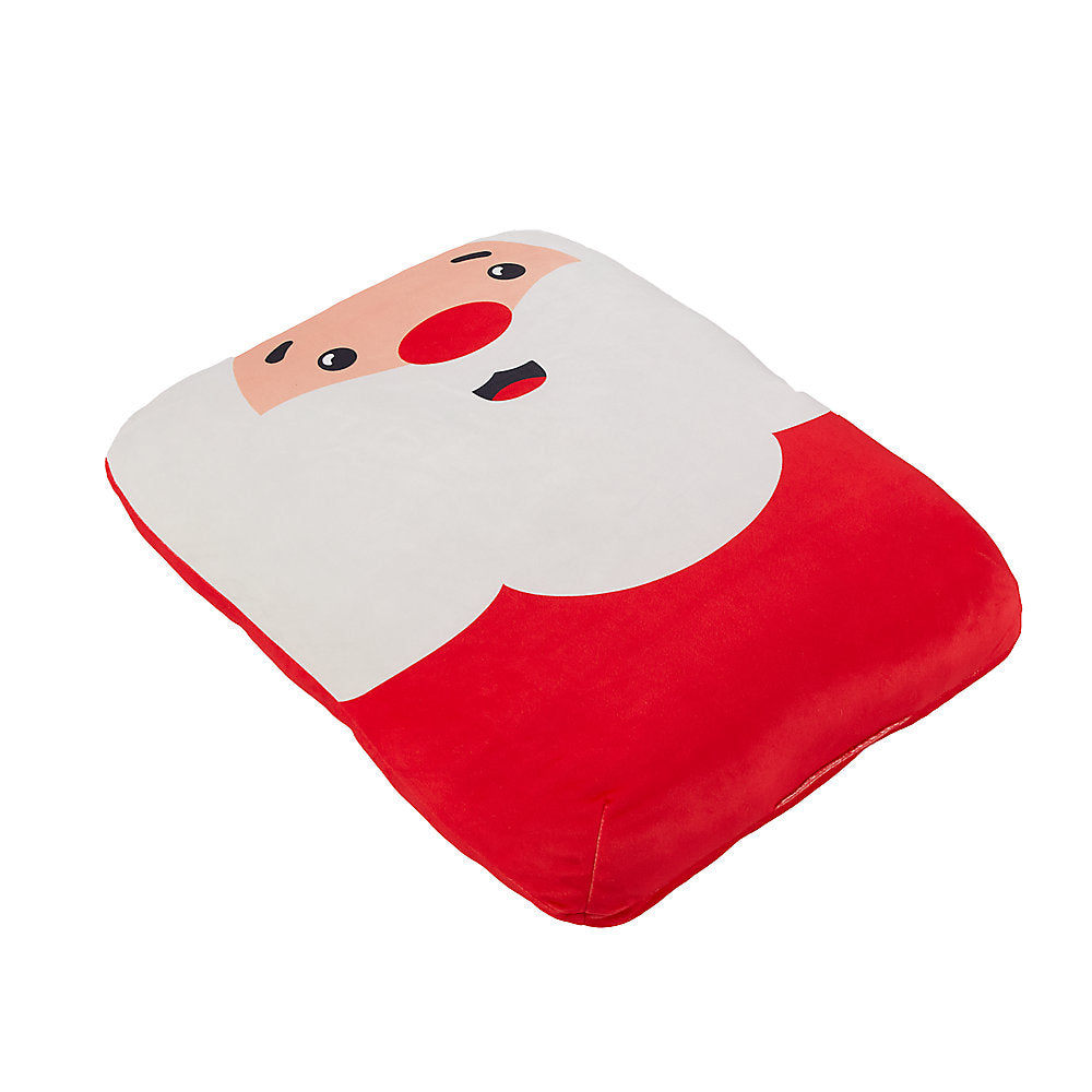 Merry & Bright™ Holiday Santa Squishy Pillow Dog Bed